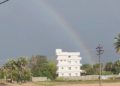 திருவாரூர் தியாகராஜர் ஆலய வண்ண மின் விளக்குகளால் அலங்கரிக்கப்பட்ட தெப்ப வெள்ளோட்டம்