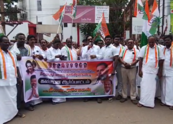 திருவாரூர் தியாகராஜர் ஆலய வண்ண மின் விளக்குகளால் அலங்கரிக்கப்பட்ட தெப்ப வெள்ளோட்டம்