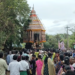 திருவாரூர் தியாகராஜர் ஆலய வண்ண மின் விளக்குகளால் அலங்கரிக்கப்பட்ட தெப்ப வெள்ளோட்டம்