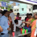 உலக ரெட் கிராஸ் தினத்தை முன்னிட்டு தேனியில் இந்தியன் ரெட் கிராஸ் சொசைட்டி சார்பில் நீர் மோர் பந்தல்