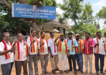 தமிழக முதலமைச்சராக விஜய் பொறுப்பேற்ற வரவேற்கும் கோட்டூரில் டெல்டா விவசாய மன்றம் சார்பில் கொண்டாட்டம்