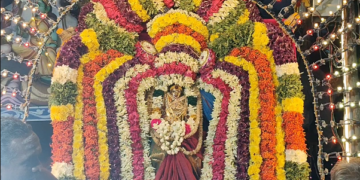 திருவிளையாட்டம் கிராமத்தில் உள்ள ஸ்ரீ குசும சீதளாம்பிகை என்கிற ஸ்ரீ மாரியம்மன் கோவிலில் 53 ஆம் ஆண்டு தீமிதி திருவிழா