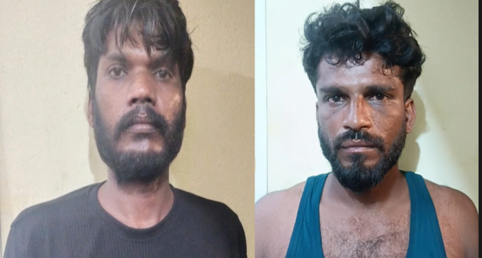 டாட்டூ விலை தகராறில் அரிவாள் காட்டி கொலை மிரட்டல் – கன்னியாகுமரியைச் சேர்ந்த 2 பேர் கைது