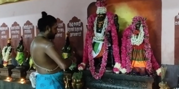கஞ்சாநகரம் கிராமத்தில் தங்கள் இடத்தை கோயில் இடம் என்று கூறி ஆக்கிரமித்து தீக்குழி அமைக்க முயற்சிப்பதாக குற்றம் கோரிக்கை