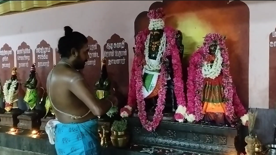 கஞ்சாநகரம் கிராமத்தில் தங்கள் இடத்தை கோயில் இடம் என்று கூறி ஆக்கிரமித்து தீக்குழி அமைக்க முயற்சிப்பதாக குற்றம் கோரிக்கை