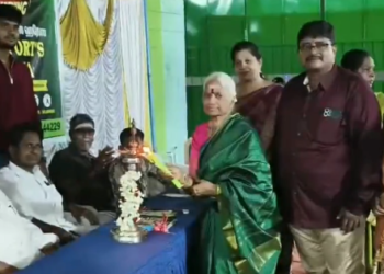 கஞ்சாநகரம் கிராமத்தில் தங்கள் இடத்தை கோயில் இடம் என்று கூறி ஆக்கிரமித்து தீக்குழி அமைக்க முயற்சிப்பதாக குற்றம் கோரிக்கை