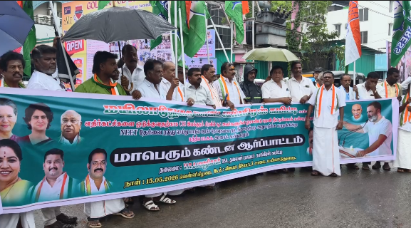 கஞ்சாநகரம் கிராமத்தில் தங்கள் இடத்தை கோயில் இடம் என்று கூறி ஆக்கிரமித்து தீக்குழி அமைக்க முயற்சிப்பதாக குற்றம் கோரிக்கை