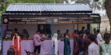 கஞ்சாநகரம் கிராமத்தில் தங்கள் இடத்தை கோயில் இடம் என்று கூறி ஆக்கிரமித்து தீக்குழி அமைக்க முயற்சிப்பதாக குற்றம் கோரிக்கை