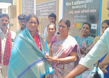 சீர்காழியில் தந்தை பெரியார் திராவிட கழகம் சார்பில் நூதனக் கண்டன ஆர்ப்பாட்டம்