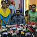 திருவாரூர் புதிய ரயில் நிலையம் முன்பு ஆன்லைன் மருந்து விற்பனையை தடுக்க கோரி ஆர்ப்பாட்டம்