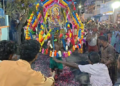 கஞ்சாநகரம் கிராமத்தில் உள்ள பிரசித்தி பெற்ற ஸ்ரீ படைவெட்டி மாரியம்மன் ஆலய தீமிதி உற்சவம்