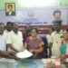 சீர்காழி வட்டாட்சியர் அலுவலகத்தில் நடைபெற்ற ஜமாபந்தியில், பொதுமக்களுக்கு இலவச வீட்டுமனை பூங்கொடி வழங்கினார்