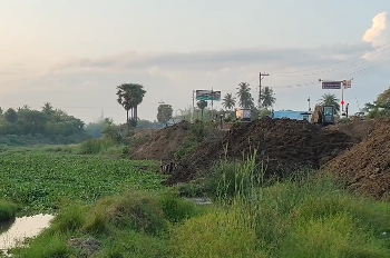 திருவாரூரில் நான்கு வழி சாலை அமைக்கும் பணியை நிறுத்தி, நீர்நிலைகளை பாதுகாக்க கோரிக்கை