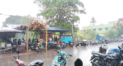 சீர்காழியில் TVK சார்பாக போட்டியிட்ட வேட்பாளர் வாக்கு அளித்த வாக்களருக்கு இனிப்பு வழங்கி நன்றி