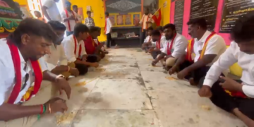 திருவிளையாட்டம் கிராமத்தில் போதையில் வந்த இளைஞரை தட்டி கேட்ட DMK வாக்குசாவடி முகவர் மீது இளைஞர்கள் கொலைவெறி தாக்குதல் 6 பேர் கைது