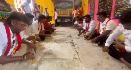 திருவிளையாட்டம் கிராமத்தில் போதையில் வந்த இளைஞரை தட்டி கேட்ட DMK வாக்குசாவடி முகவர் மீது இளைஞர்கள் கொலைவெறி தாக்குதல் 6 பேர் கைது