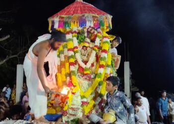 வழுவூர் வளையாம்பட்டினம் பாலமுருகன் ஆலயத்தில் 42-ம் ஆண்டு சித்ரா பௌர்ணமி மகோத்ஸவ உற்சவ திருக்கல்யாண வைபவம்