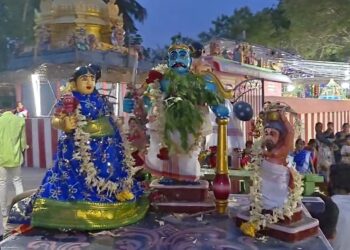 வழுவூர் வளையாம்பட்டினம் பாலமுருகன் ஆலயத்தில் 42-ம் ஆண்டு சித்ரா பௌர்ணமி மகோத்ஸவ உற்சவ திருக்கல்யாண வைபவம்