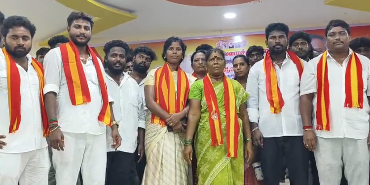 தமிழக முதல்வர் ஜோசப் விஜய் பிறந்த நாளை முன்னிட்டு TVK சார்பில் நிர்வாகிகள் ஆலோசனைக்கூட்டம்