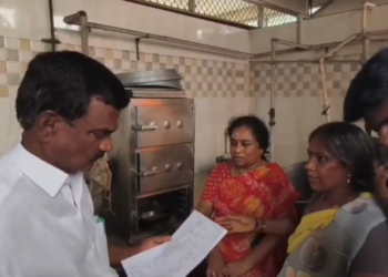 அம்மா உணவகத்தை ஆய்வு செய்த திருப்பத்தூர் சட்டமன்ற உறுப்பினர் Dr. N.திருப்பதி 