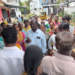 கங்கணம்புத்தூர் ஊராட்சியில் சாலைவசதி செய்து தர வலியுறுத்தியும்,  குடிநீர் வழங்ககோரியும் ஆர்ப்பாட்டம்