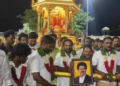 கங்கணம்புத்தூர் ஊராட்சியில் சாலைவசதி செய்து தர வலியுறுத்தியும், குடிநீர் வழங்ககோரியும் ஆர்ப்பாட்டம்