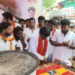 கங்கணம்புத்தூர் ஊராட்சியில் சாலைவசதி செய்து தர வலியுறுத்தியும்,  குடிநீர் வழங்ககோரியும் ஆர்ப்பாட்டம்