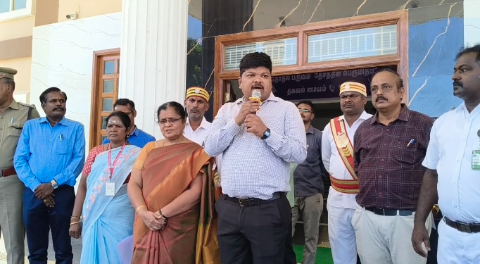 மயிலாடுதுறையில் போதைப்பொருள் தவறான பயன்பாடு & சட்டவிரோத கடத்தலுக்கு எதிரான பேரணி ஸ்ரீகாந்த் துவக்கினர்