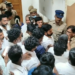 திருவள்ளூர் நகராட்சி கூட்ட அரங்கில் முதலமைச்சரின் புகைப்படம் வைப்பதில் DMK உறுப்பினர்கள்  வாக்குவாதம் 