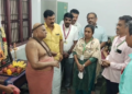 தருமபுரம் ஆதீன பட்டினப்பிரவேசம் நிகழ்ச்சியில் பங்கேற்க வந்த பிரபல பாடகர் வேல்முருகன்
