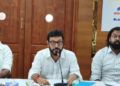 தருமபுரம் ஆதீன பட்டினப்பிரவேசம் நிகழ்ச்சியில் பங்கேற்க வந்த பிரபல பாடகர் வேல்முருகன்