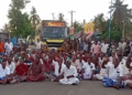 மயிலாடுதுறை நீதிமன்ற வளாகத்தில் 1093 வழக்குகளில் 1கோடியே 95 லட்சம் ரூபாய்க்கு சமரசத் தீர்வு