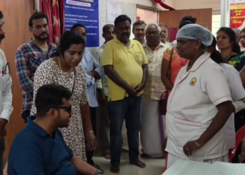 மயிலாடுதுறை நீதிமன்ற வளாகத்தில் 1093 வழக்குகளில் 1கோடியே 95 லட்சம் ரூபாய்க்கு சமரசத் தீர்வு