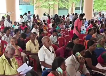மயிலாடுதுறை நீதிமன்ற வளாகத்தில் 1093 வழக்குகளில் 1கோடியே 95 லட்சம் ரூபாய்க்கு சமரசத் தீர்வு