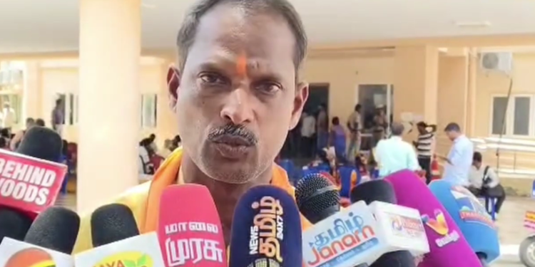 மயிலாடுதுறை நீதிமன்ற வளாகத்தில் 1093 வழக்குகளில் 1கோடியே 95 லட்சம் ரூபாய்க்கு சமரசத் தீர்வு