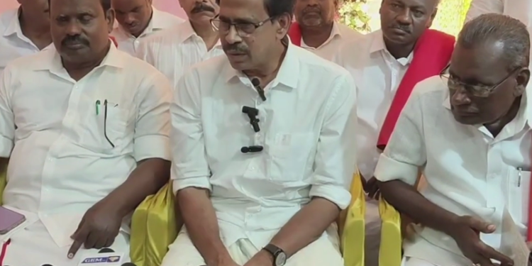மயிலாடுதுறை நீதிமன்ற வளாகத்தில் 1093 வழக்குகளில் 1கோடியே 95 லட்சம் ரூபாய்க்கு சமரசத் தீர்வு