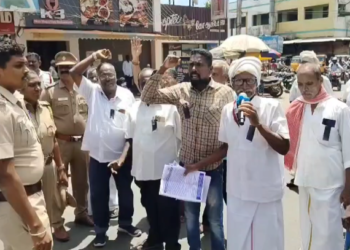 விழுப்புரம் நகராட்சி கூட்டத்தில் உதயநிதி ஸ்டாலின் படத்திற்கு எதிர்ப்பு – அதிமுக, காங்கிரஸ் உறுப்பினர்கள் அமளி