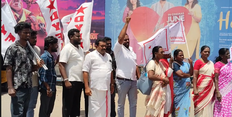 நீட் தேர்வில் ஏற்பட்ட குளறுபடிகளுக்கு காரணமாக இருந்த தர்மேந்திர பிரதான் பதவி விலக ஆர்ப்பாட்டம்