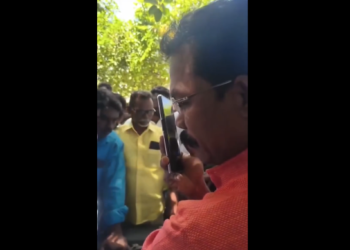 திருவாரூரில் ஆட்டோ தொழிற்சங்க தலைவர்கள் மீது போடப்பட்ட பொய் வழக்குகளை வாபஸ் வாங்க CITUசார்பில் ஆர்ப்பாட்டம்