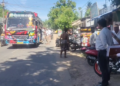 திருவாரூரில் ஆட்டோ தொழிற்சங்க தலைவர்கள் மீது போடப்பட்ட பொய் வழக்குகளை வாபஸ் வாங்க CITUசார்பில் ஆர்ப்பாட்டம்