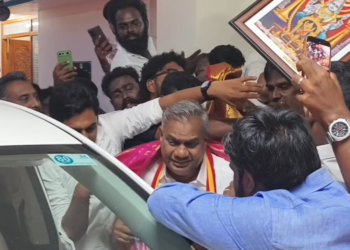 TVKபொதுச்செயலாளர் ஆனந்த் அமைச்சராக பொறுப்பேற்றபிறகு முதல் முறையாக கன்னியாகுமரி வருகை