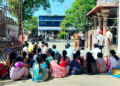 மன்னார்குடி டெப்போ சாலையில் உள்ள குப்பைகிடங்கில் மீண்டும் குப்பைகள் கொட்டும் முயற்சியை நகராட்சி நிர்வாகம் கைவிட வலியுறுத்தி போராட்டம்