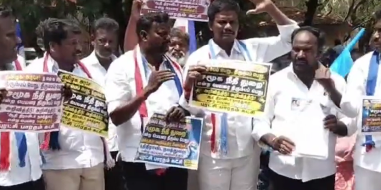 புதுப்பிக்கப்பட்ட விழுப்புரம் சட்டமன்ற அலுவலகத்தை Dr.லட்சுமணன் திறந்தார்