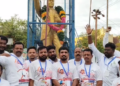 போதை இல்லா தமிழகம் என்னும் இலக்கை வலியுறுத்தி திருவள்ளூரில் நடைபெற்ற மாரத்தான் போட்டி