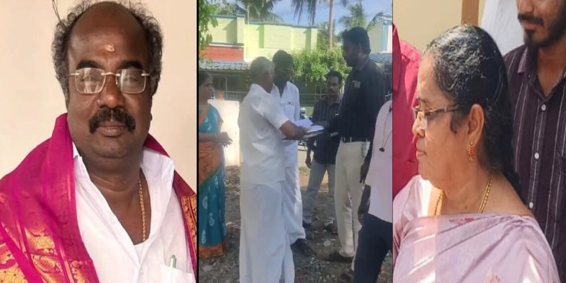 மாவட்ட வருவாய் அலுவலர் மீது தாக்குதலுக்கு முயற்சி DMK துணை செயலாளர் மீது வருவாய் துறை சார்பில் புகார்