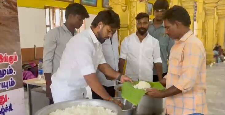 முதல்வர் ஜோசப்விஜய் அவர்களின் ஆட்சி அமைந்ததுக்கு வள்ளலார் சுத்த சன்மார்க்க அருள்மாளிகையில் அன்னதானம்