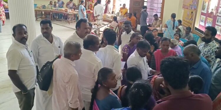 ADMKமுன்னாள் அமைச்சர் CV.சண்முகம் அவருடைய அண்ணன் ராதாகிருஷ்ணன் உள்ளிட்ட 6 பேர் மீது புகார்