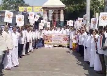 மாயூரநாதர் கோயில் யானையை வயதைக்காரணம் காட்டி ஓய்வு தேவையில்லை, நல்ல பராமரிப்பு வழங்க ஆர்வலர் கருத்து