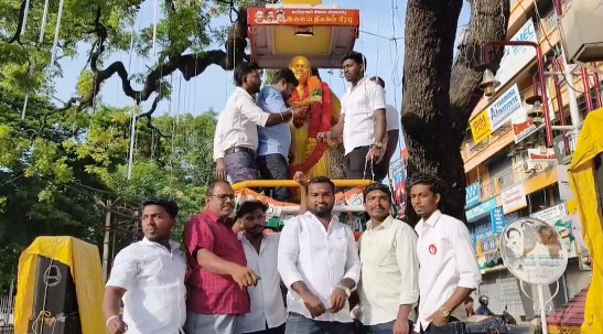 மாயூரநாதர் கோயில் யானையை வயதைக்காரணம் காட்டி ஓய்வு தேவையில்லை, நல்ல பராமரிப்பு வழங்க ஆர்வலர் கருத்து