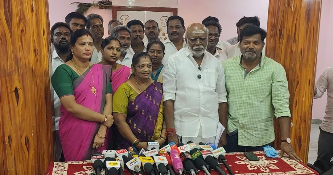 புழல் காவல்துறையுடன் இணைந்து பள்ளி மாணவ மாணவியர் நடத்திய போதை தடுப்பு விழிப்புணர்வு பேரணி